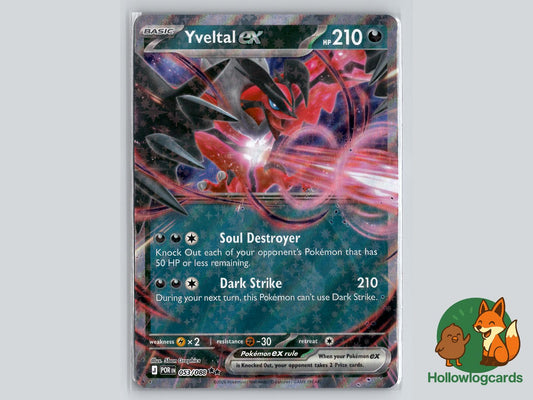 Yveltal ex (053/088) Pokémon Card