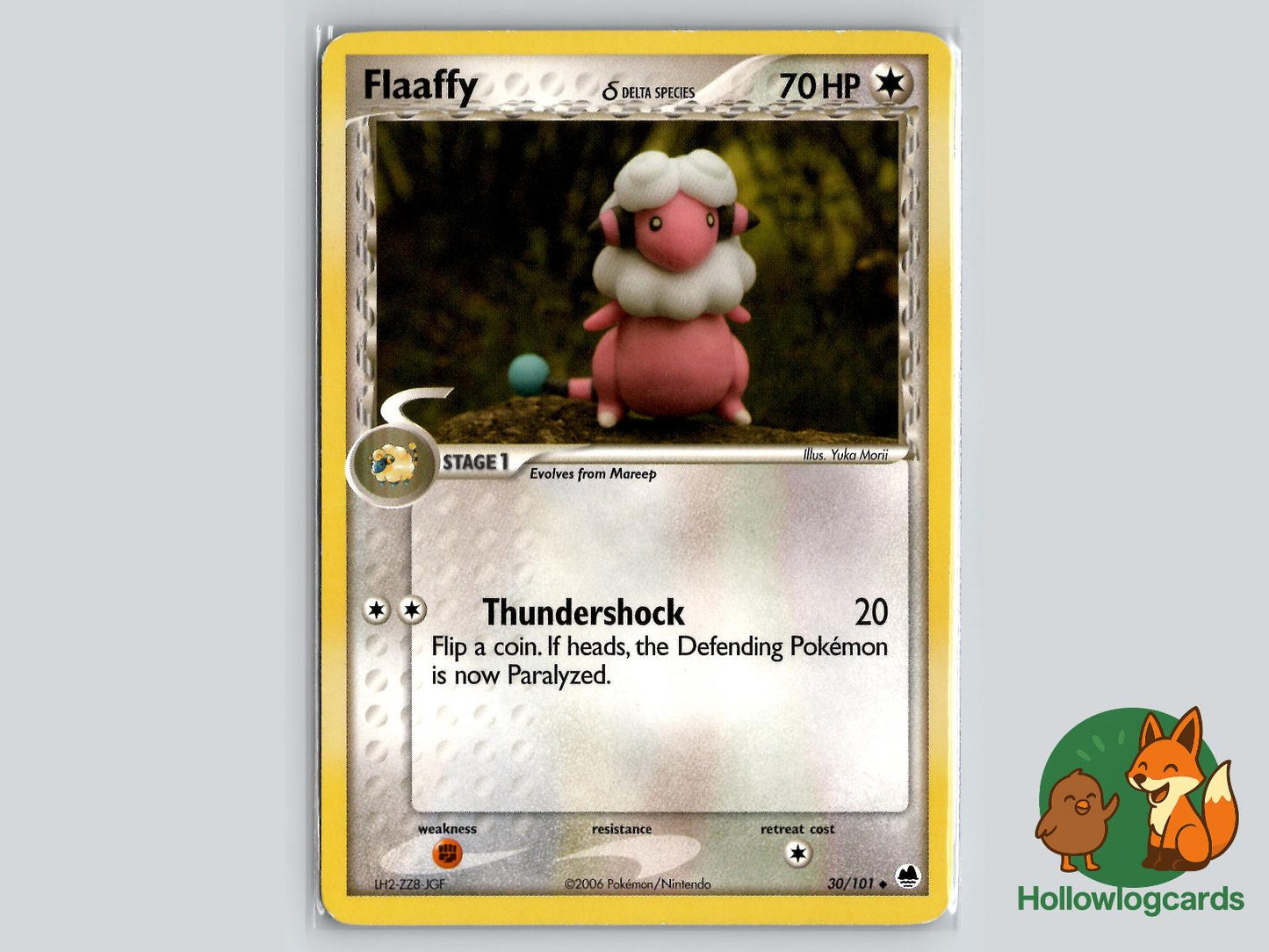 Flaaffy (30/101) - Dragon Frontiers Pokémon Card