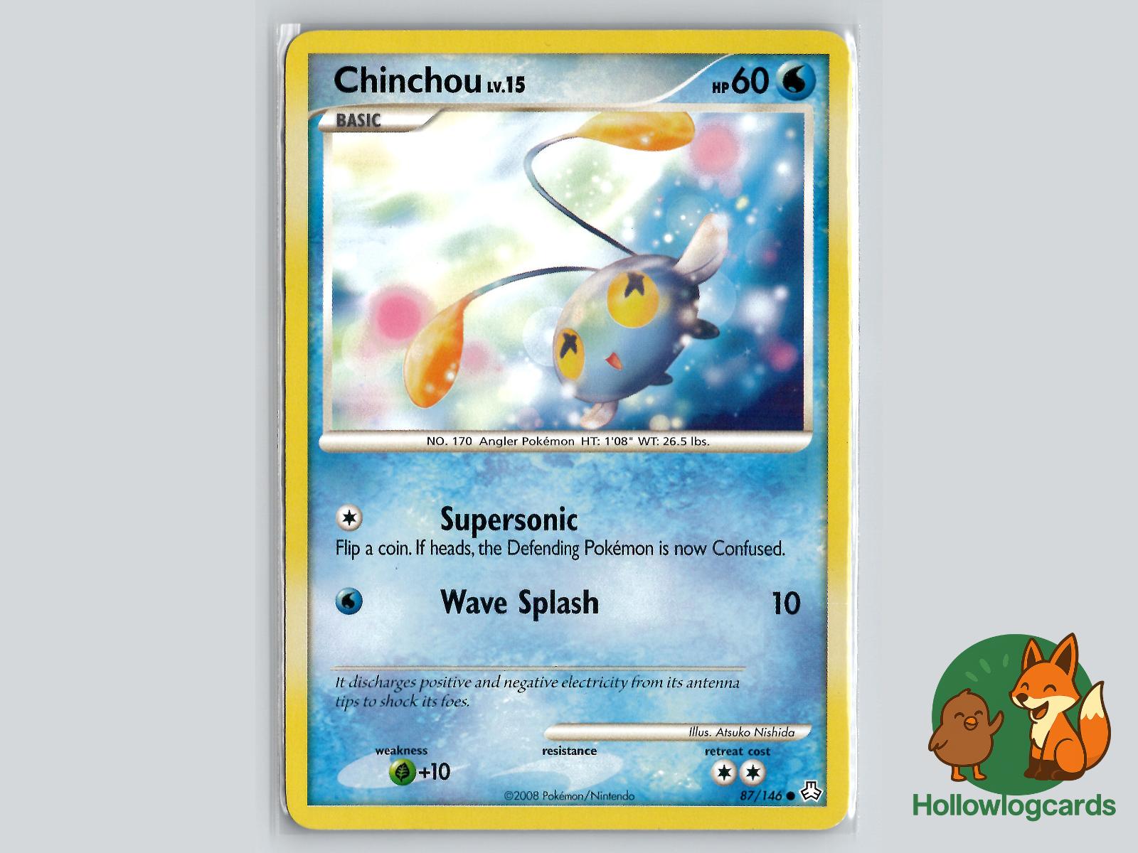 Chinchou (87/146) - Legends Awakened Pokémon Card
