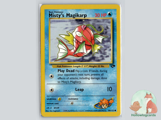 Misty's Magikarp (88/132) - Gym Challenge Pokémon Card