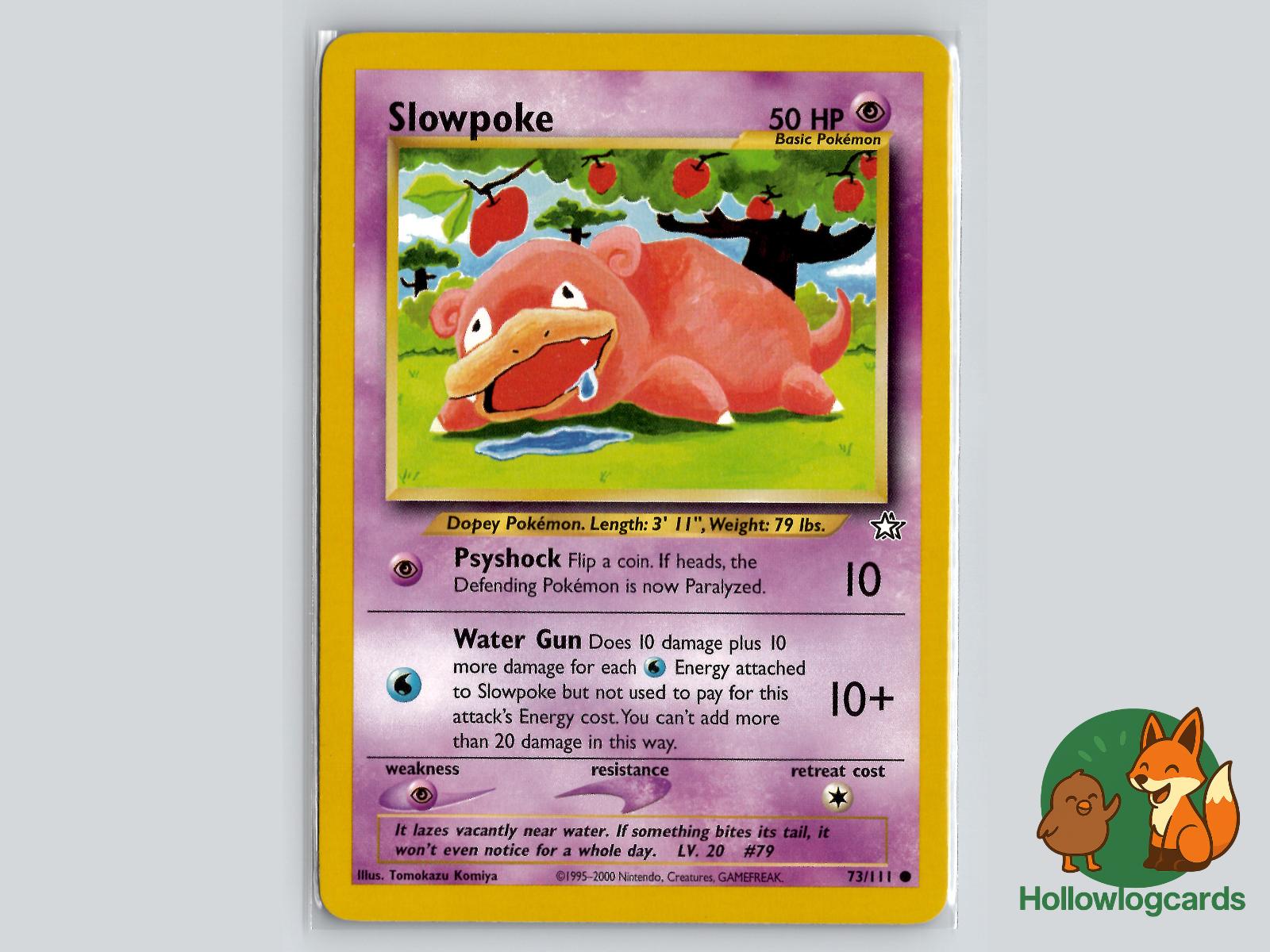 Slowpoke (73/111) - Neo Genesis Pokémon Card