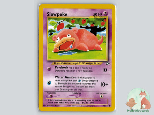 Slowpoke (73/111) - Neo Genesis Pokémon Card