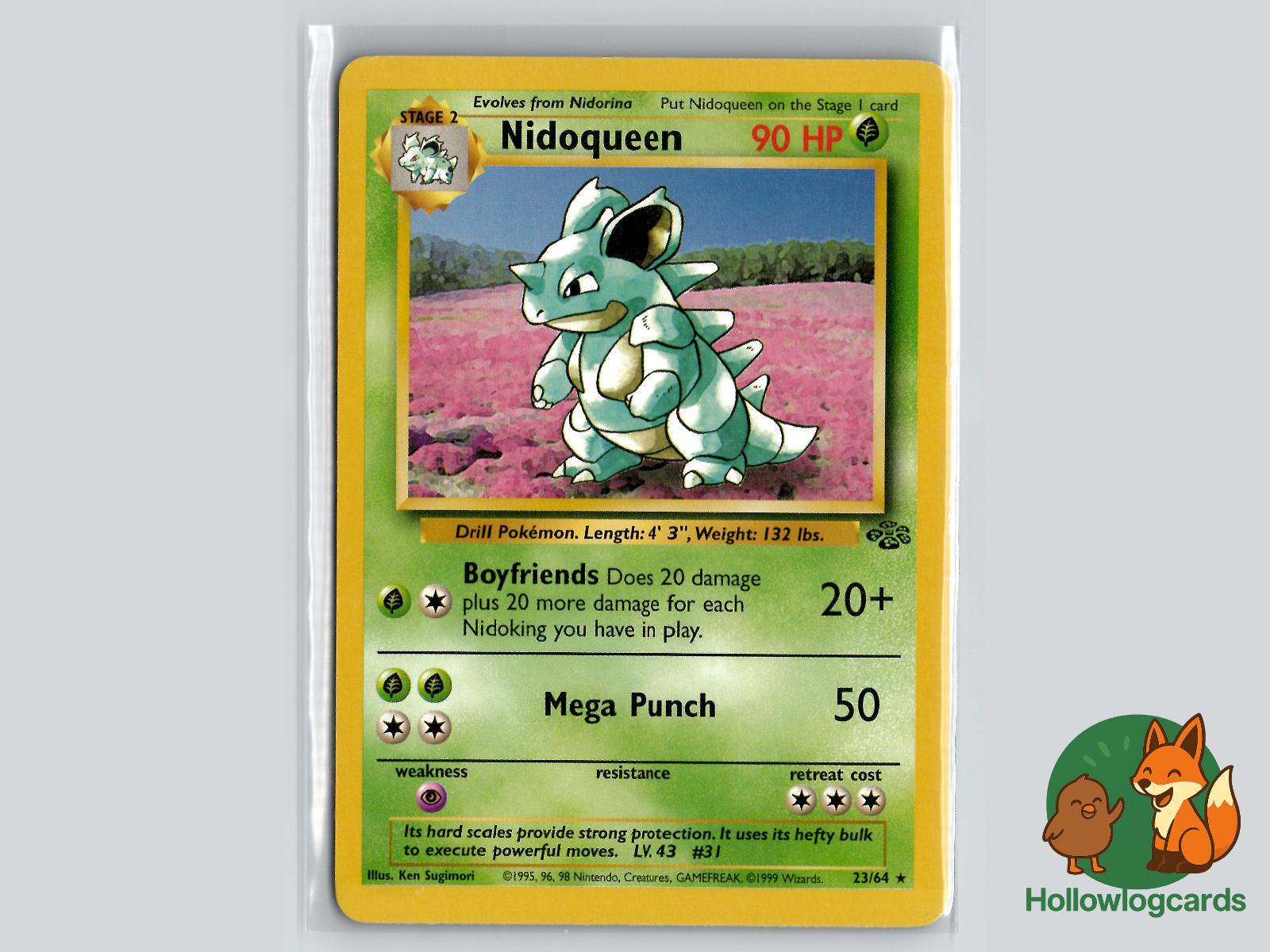 Nidoqueen (23/64) - Jungle Pokémon Card