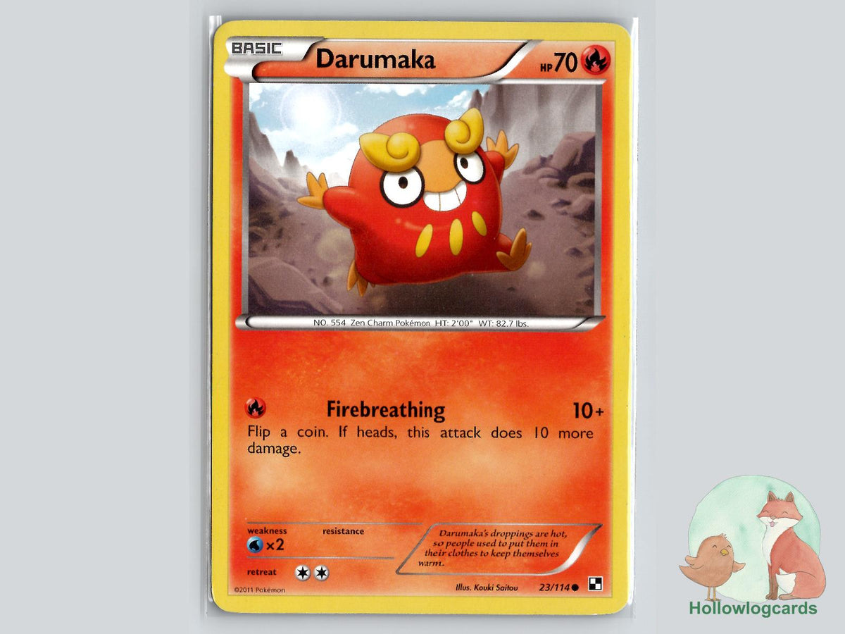 Darumaka (23/114) - Black & White Pokémon Card