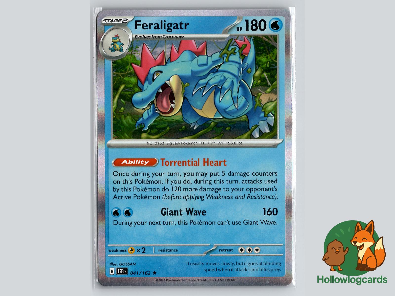 Feraligatr (041/162) - Temporal Forces Pokémon Card