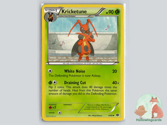 Kricketune (4/99) - Next Destinies Pokémon Card