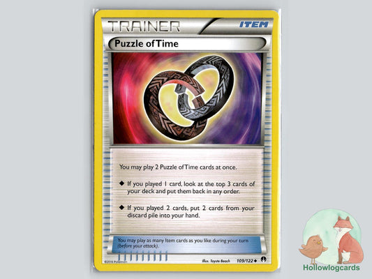 Puzzle of Time (109/122) - BREAKpoint Pokémon Card