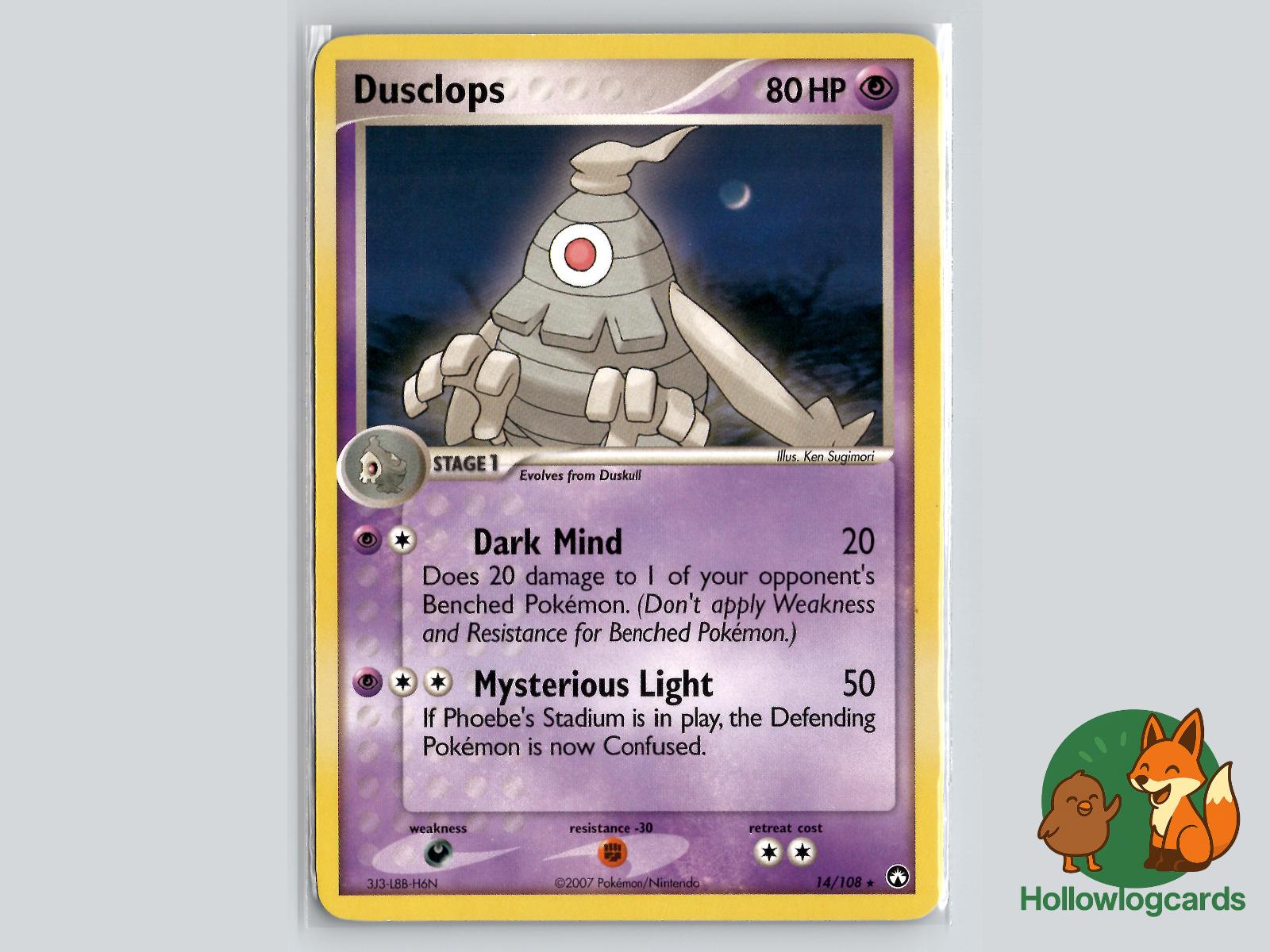 Dusclops (14/108) - Power Keepers Pokémon Card