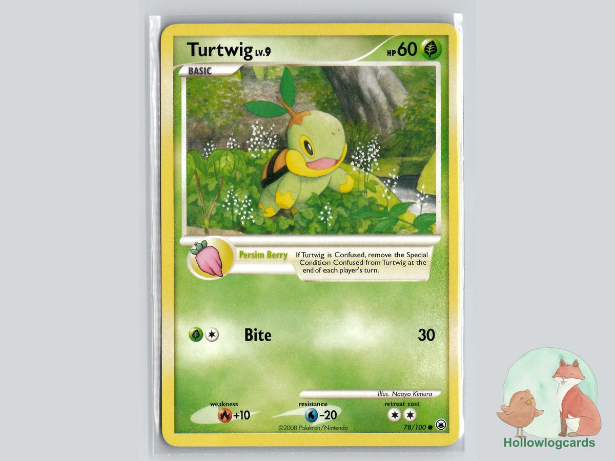 Turtwig (78/100) - Majestic Dawn Pokémon Card