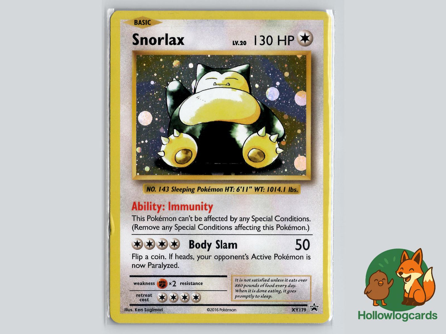 Snorlax (XY179) - XY Pokémon Card