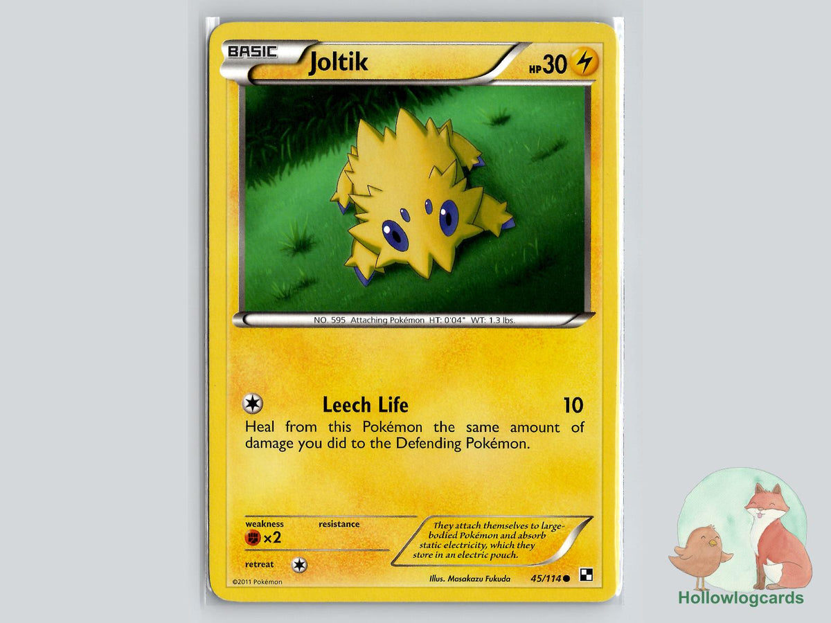 Joltik (45/114) - Black & White Pokémon Card