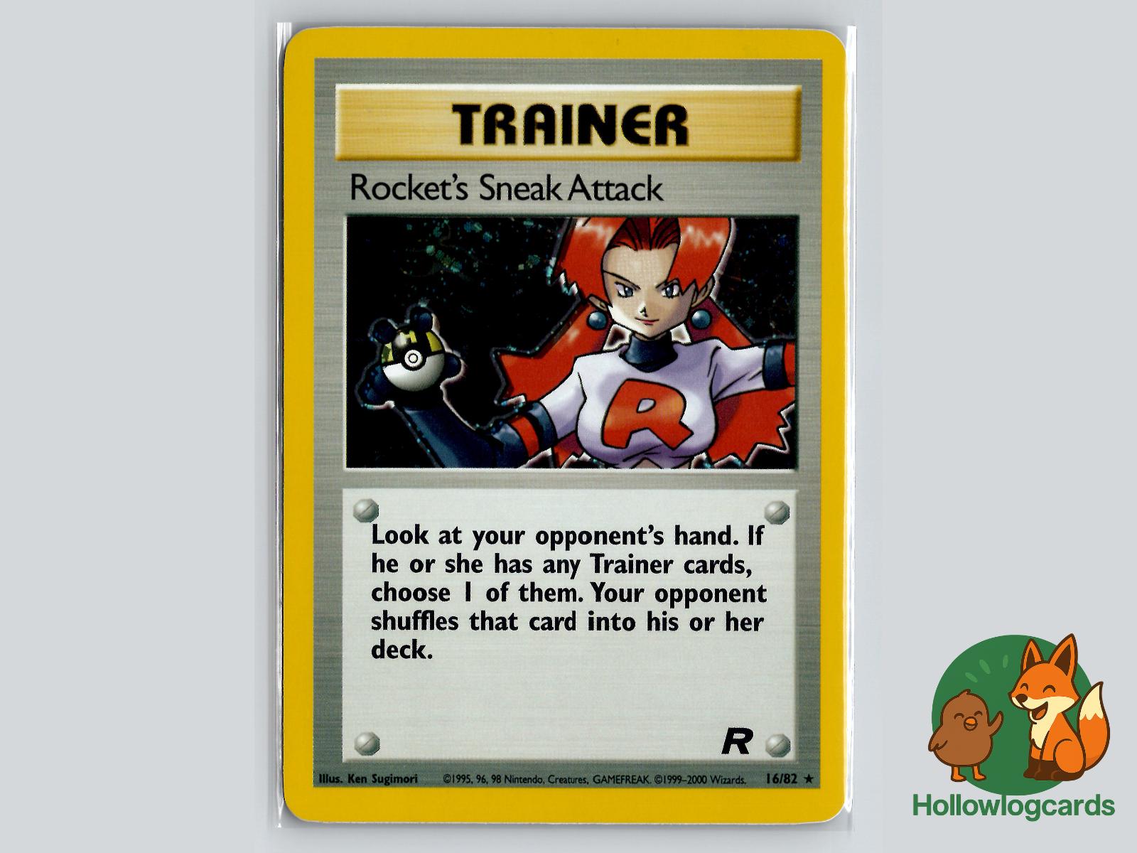 Rocket's Sneak Attack (16/82) - Team Rocket Pokémon Card