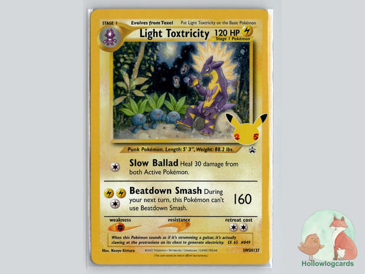 Light Toxtricity (SWSH137) - Sword & Shield Pokémon Card