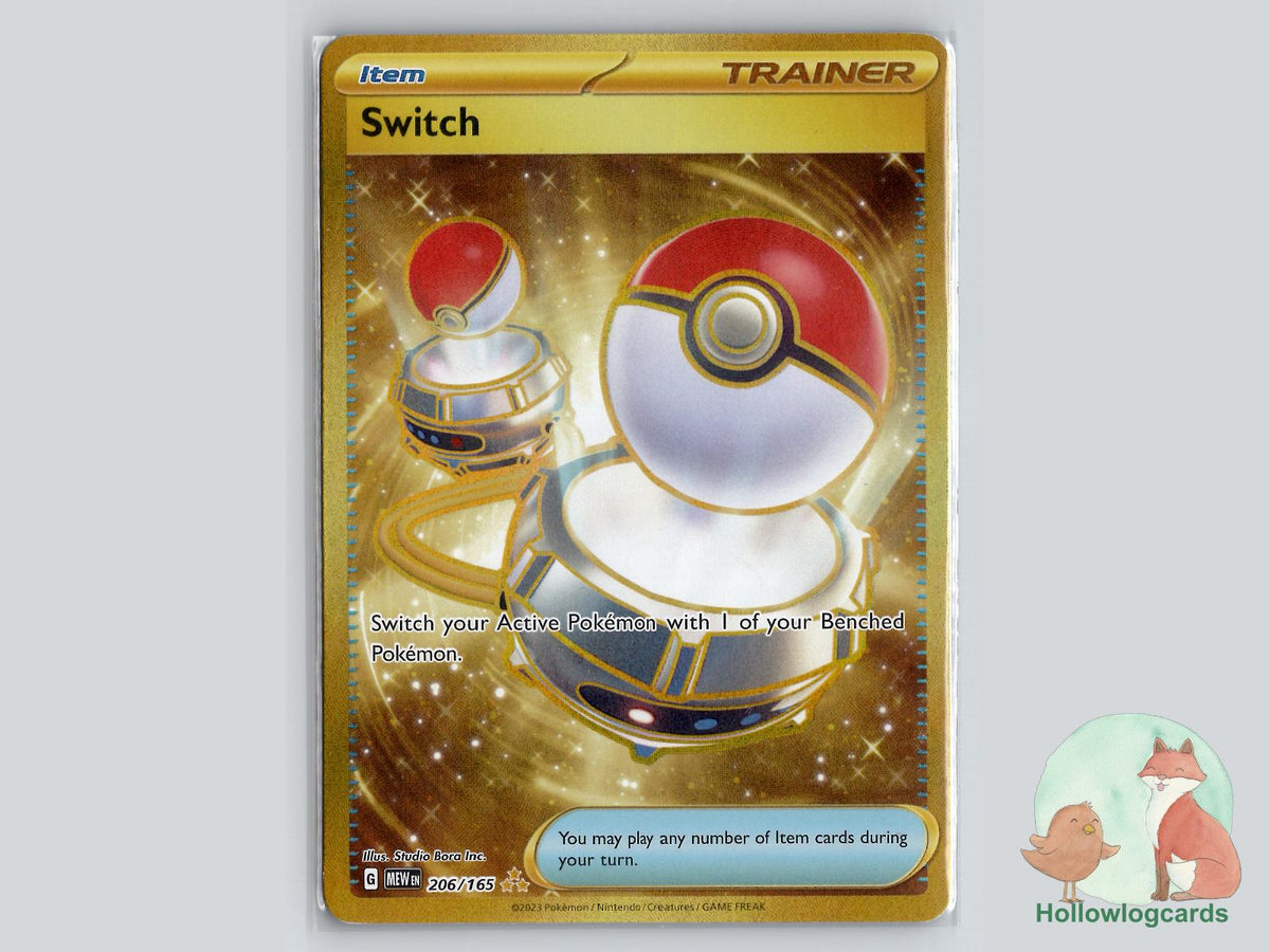 Switch (206/165) - 151 Pokémon Card