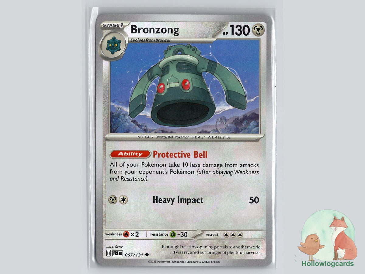 Bronzong (067/131) - Prismatic Evolutions Pokémon Card