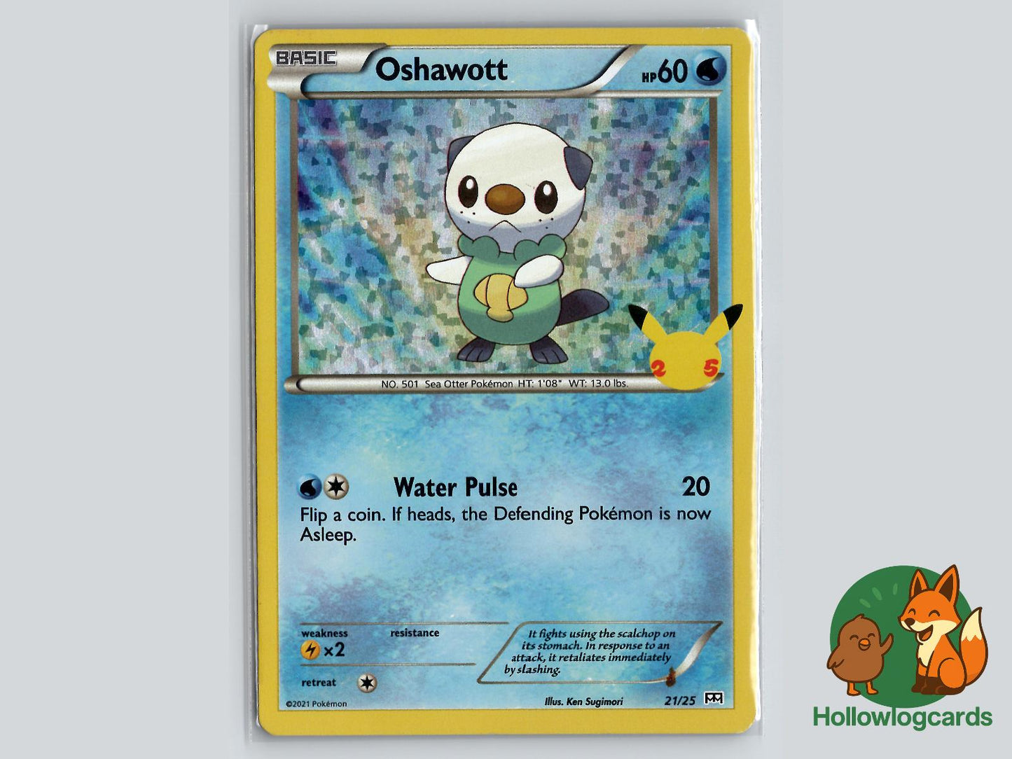 Oshawott (021/025) Pokémon Card