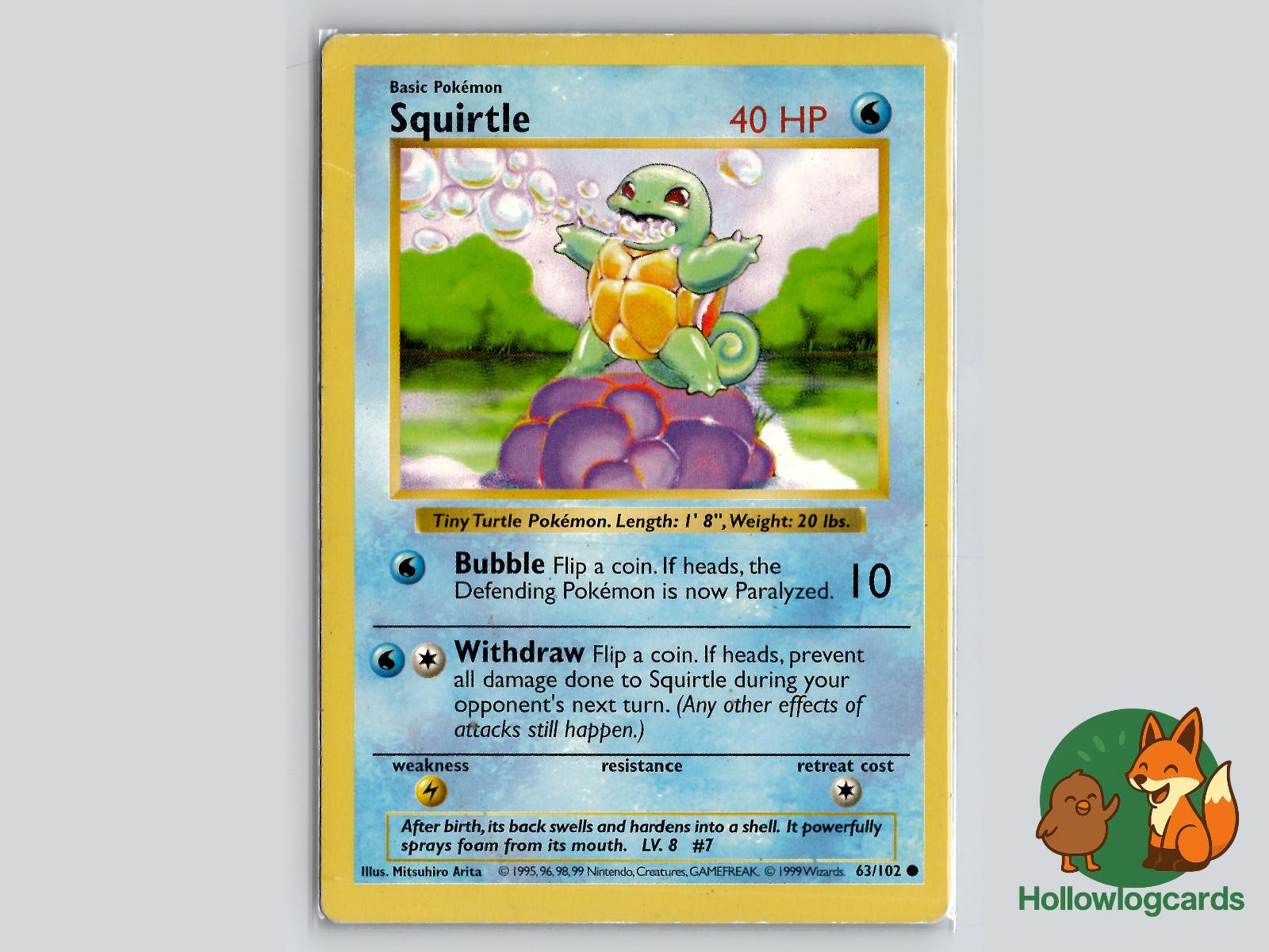 Squirtle (63/102) - Base Pokémon Card