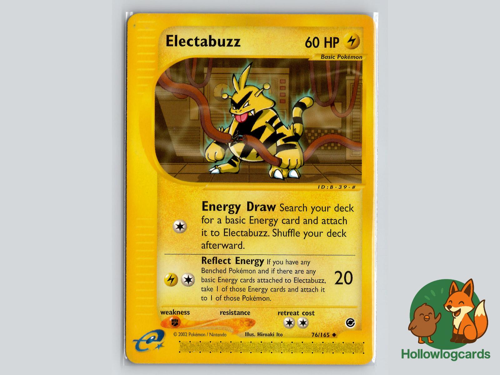 Electabuzz (76/165) - Expedition Base Set Pokémon Card