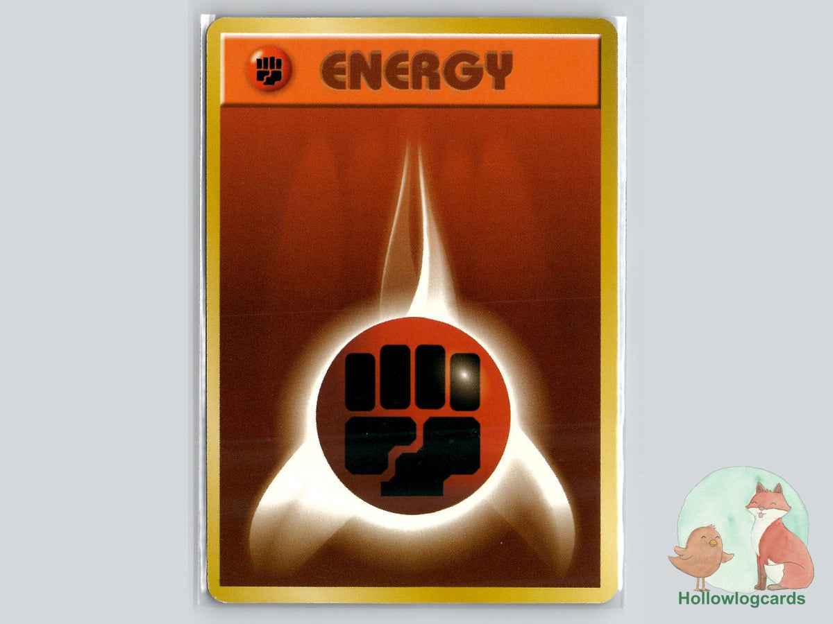 Fighting Energy - Base Pokémon Card