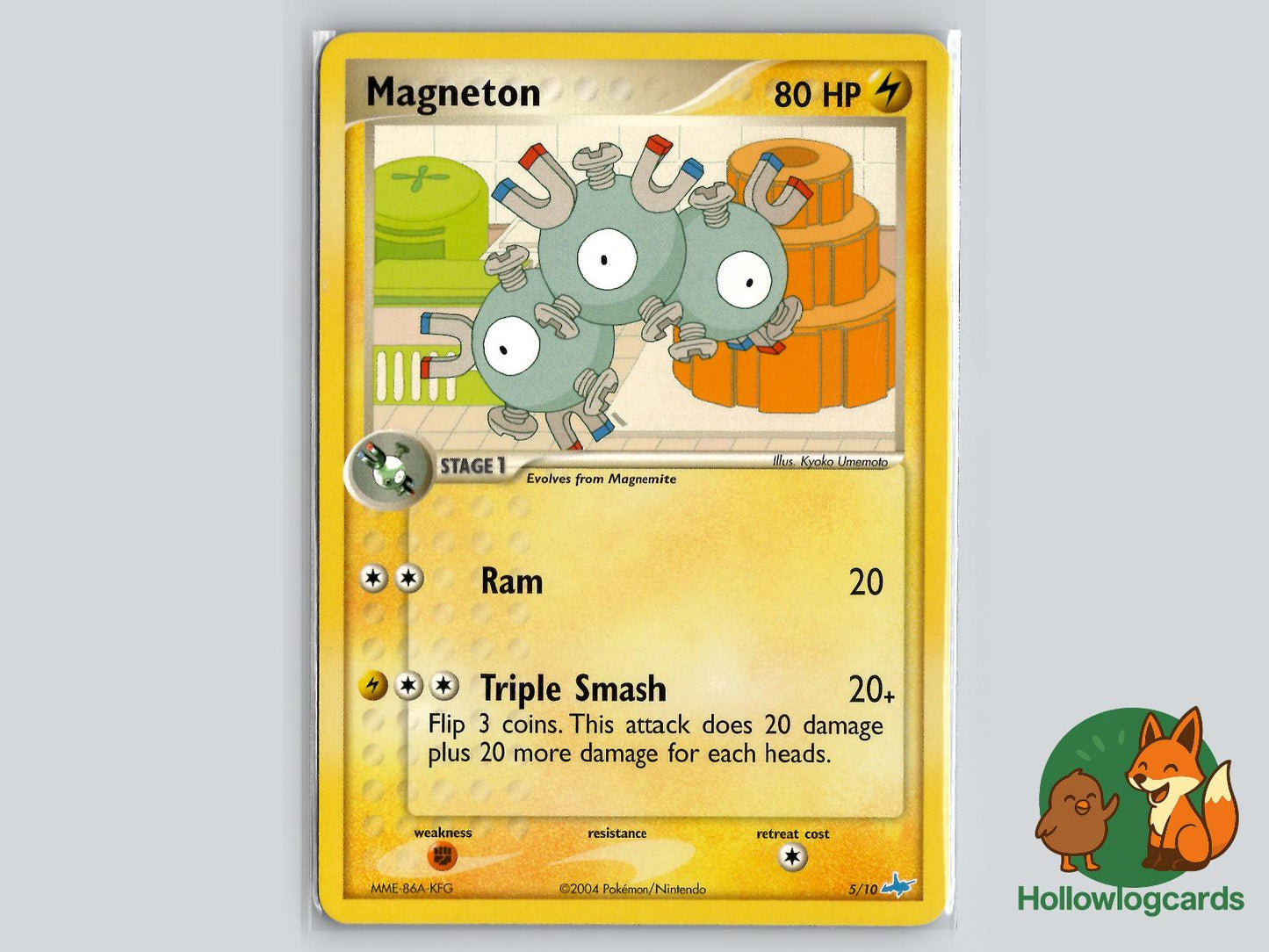 Magneton (5/10) - EX Trainer Kit Latios Pokémon Card