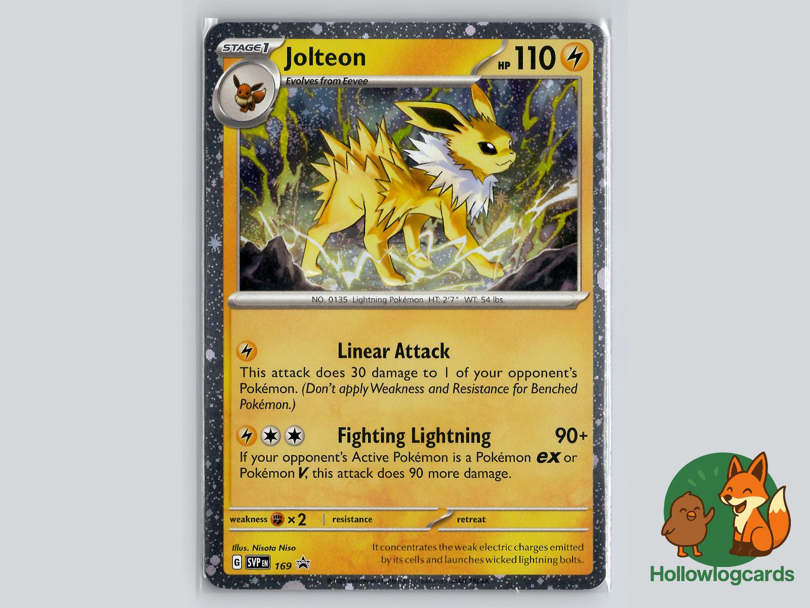 Jolteon (169) - Scarlet & Violet Pokémon Card