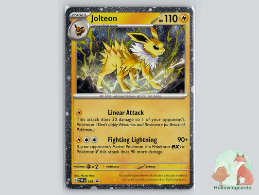 Jolteon (169) - Scarlet & Violet Pokémon Card