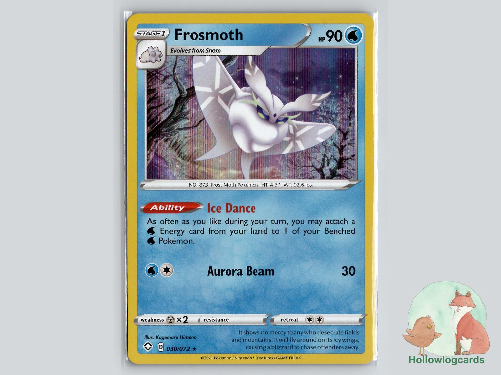 Frosmoth (030/072) - Shining Fates Pokémon Card