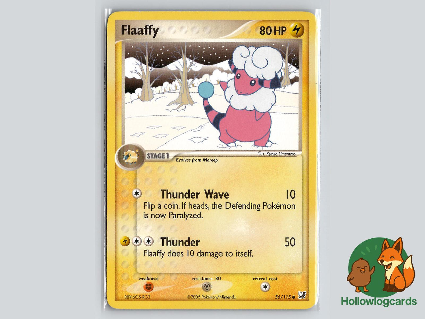 Flaaffy (56/115) - Unseen Forces Pokémon Card