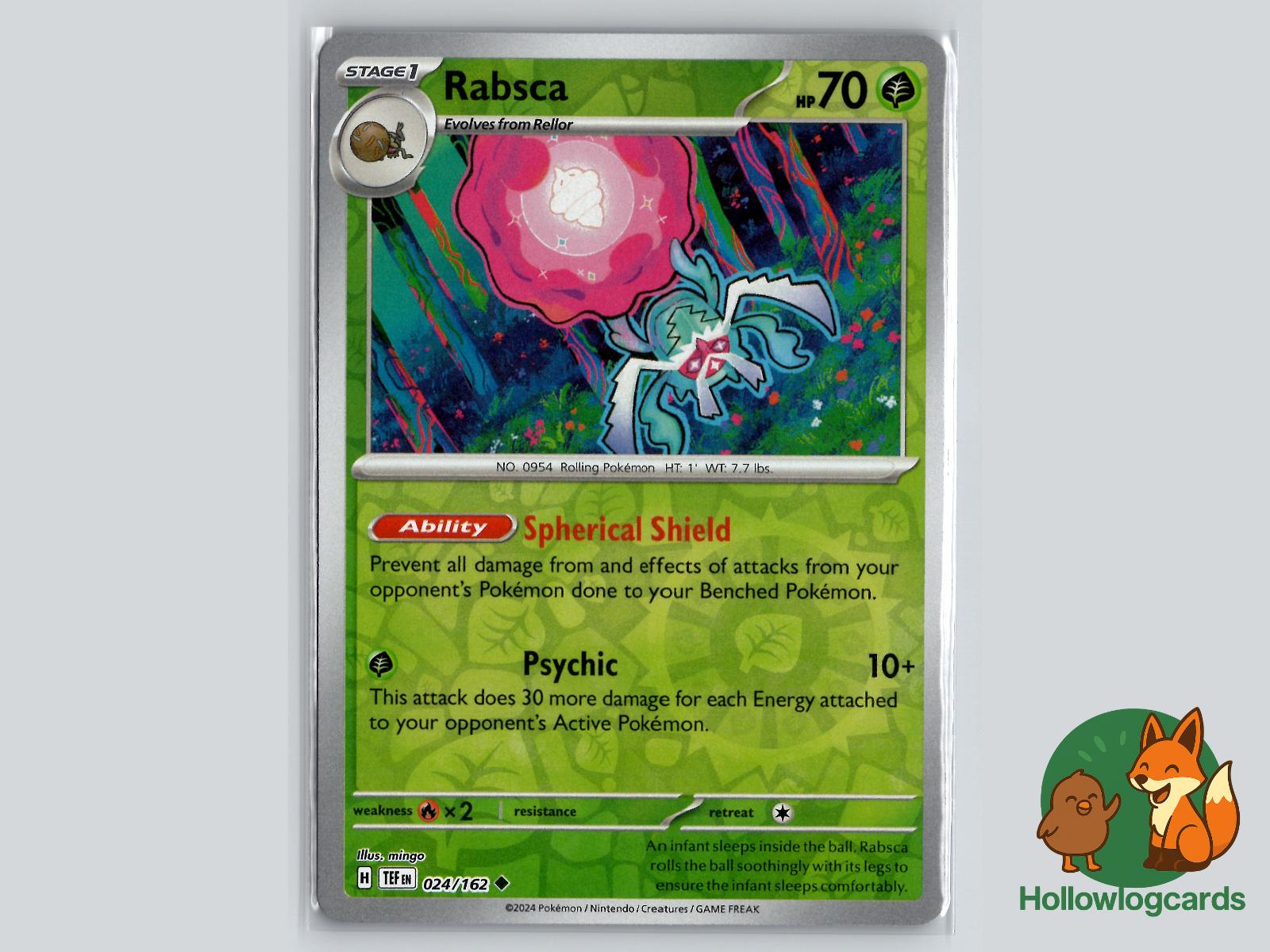 Rabsca (024/162) - Temporal Forces Pokémon Card