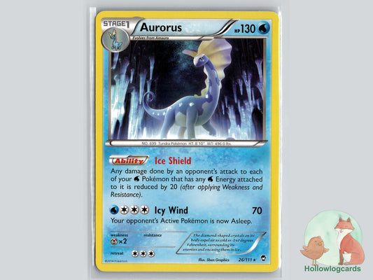 Aurorus (26/111) - Furious Fists Pokémon Card