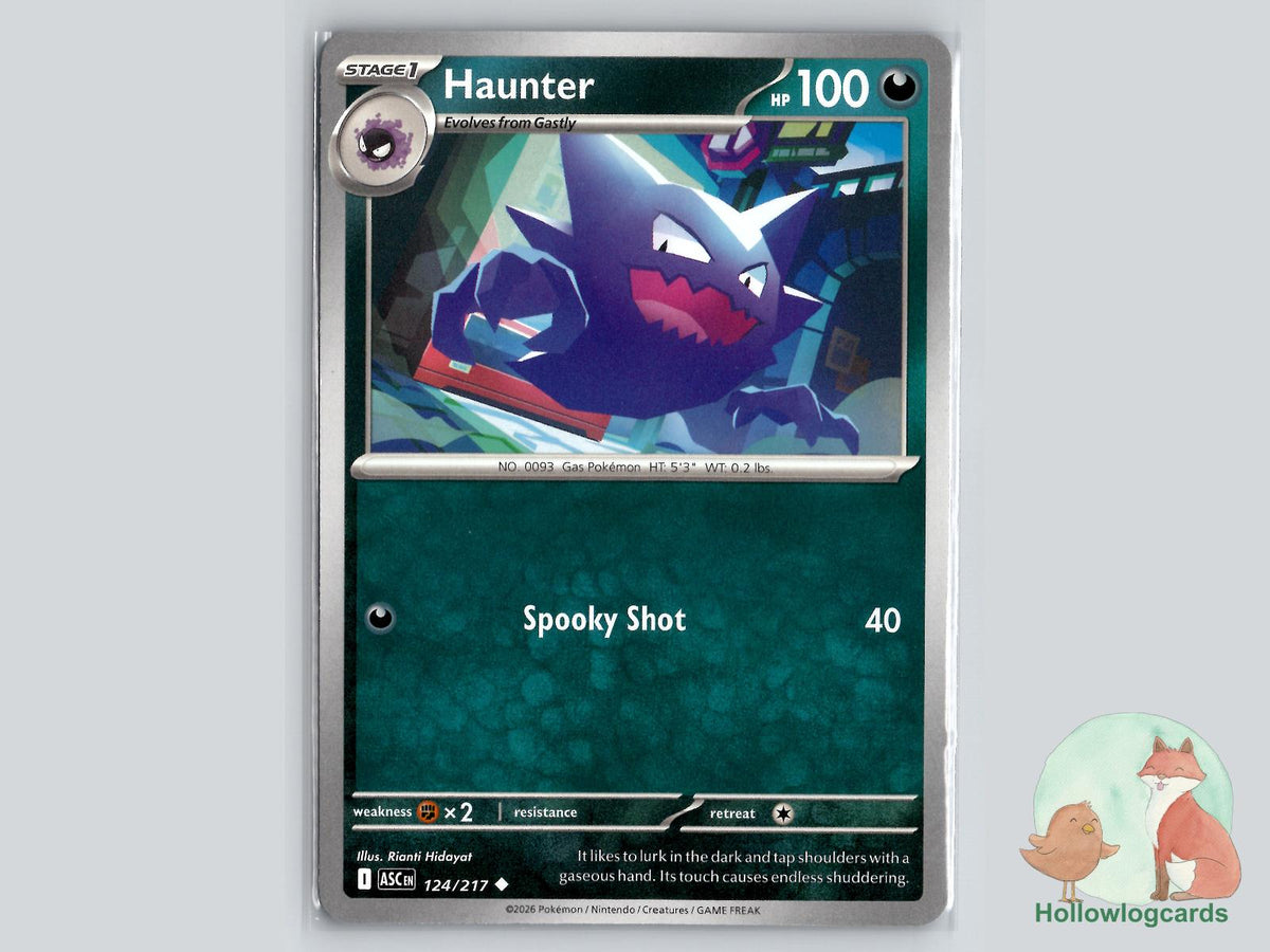 Haunter (124/217) Pokémon Card