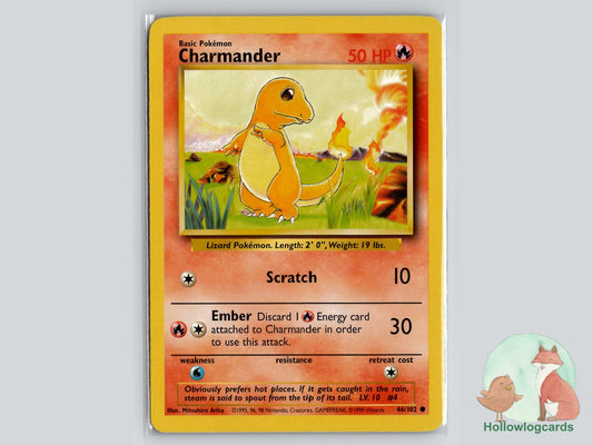 Charmander (46/102) - Base Pokémon Card