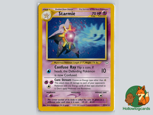 Image of Starmie Neo Revelation (N3) #25