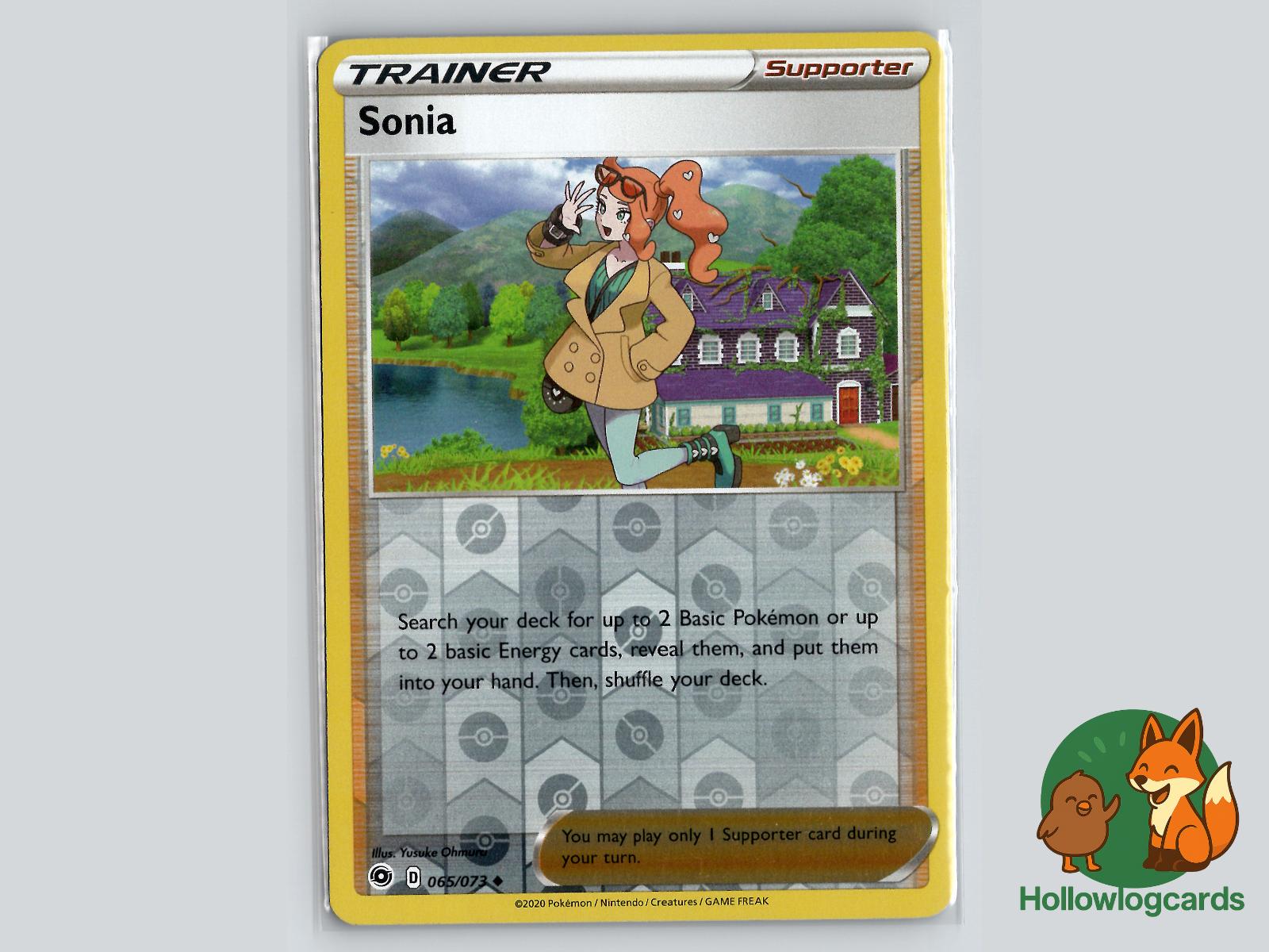 Sonia (065/073) - Champion's Path Pokémon Card