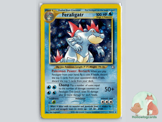 Feraligatr (4/111) - Neo Genesis Pokémon Card