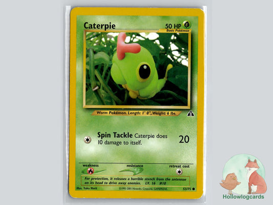 Caterpie (53/75) - Neo Discovery Pokémon Card