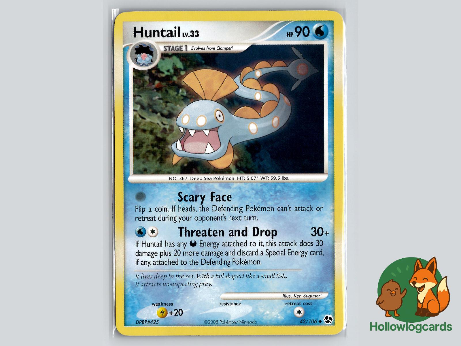 Huntail (42/106) - Great Encounters Pokémon Card