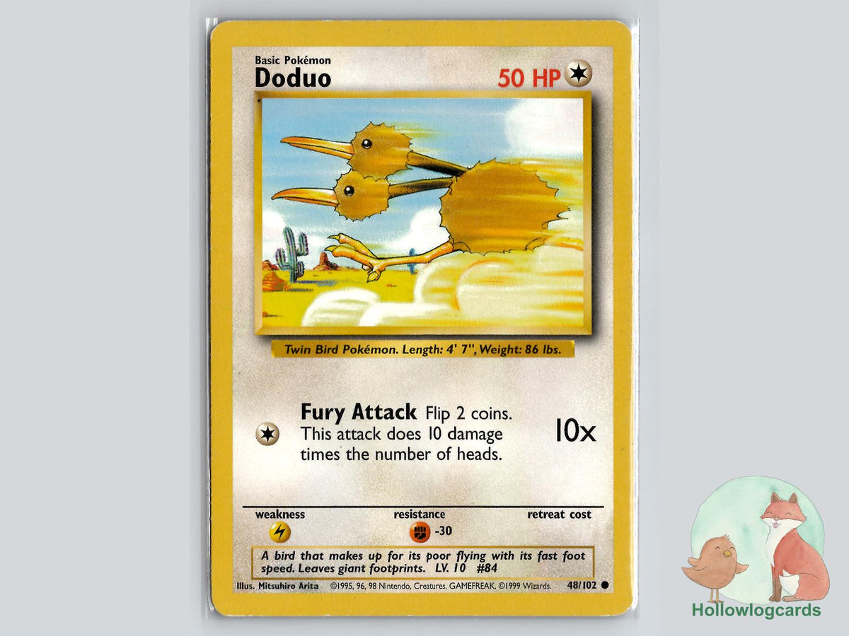 Doduo (48/102) - Base Pokémon Card