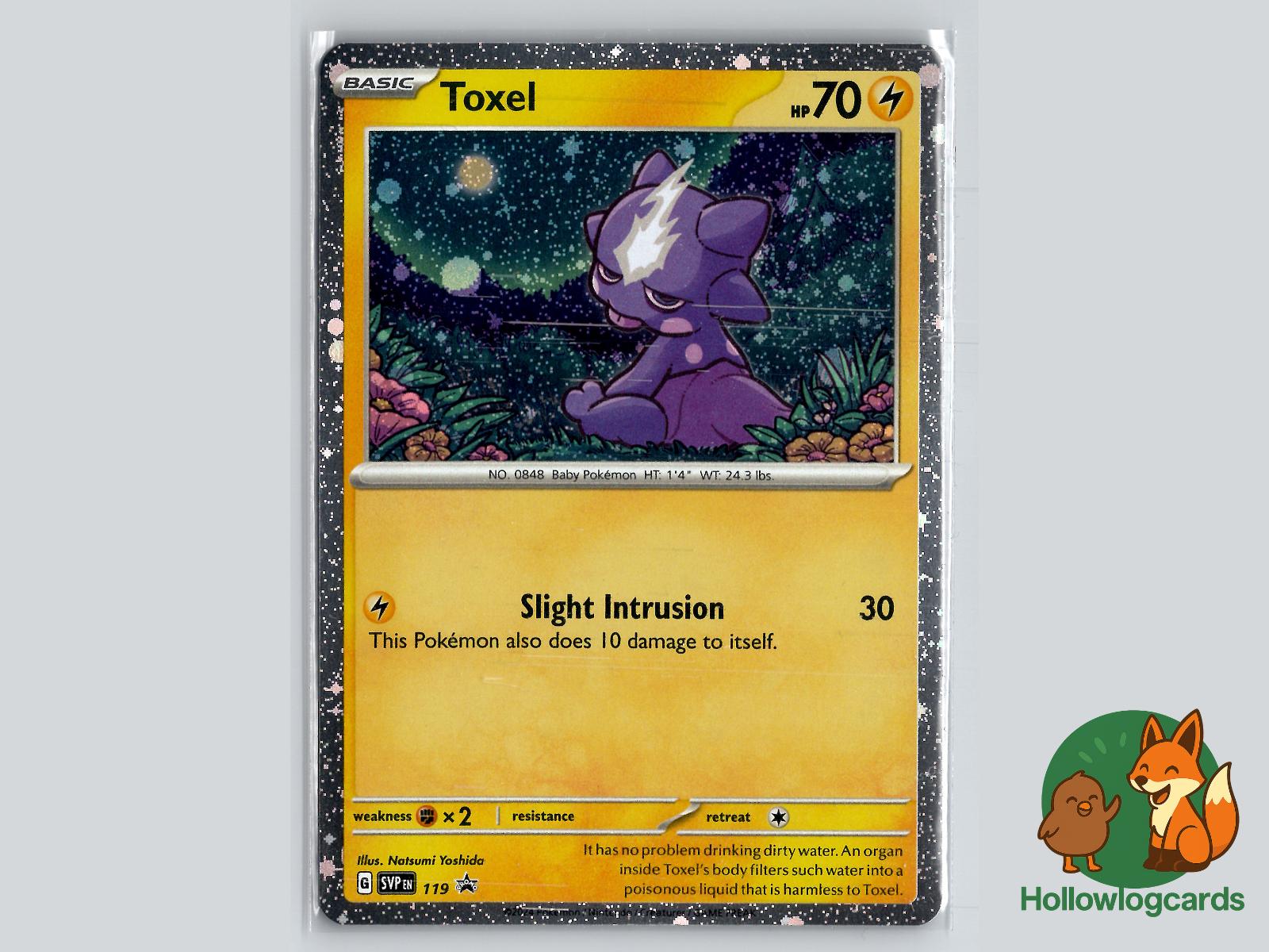 Toxel (119) - Scarlet & Violet Pokémon Card