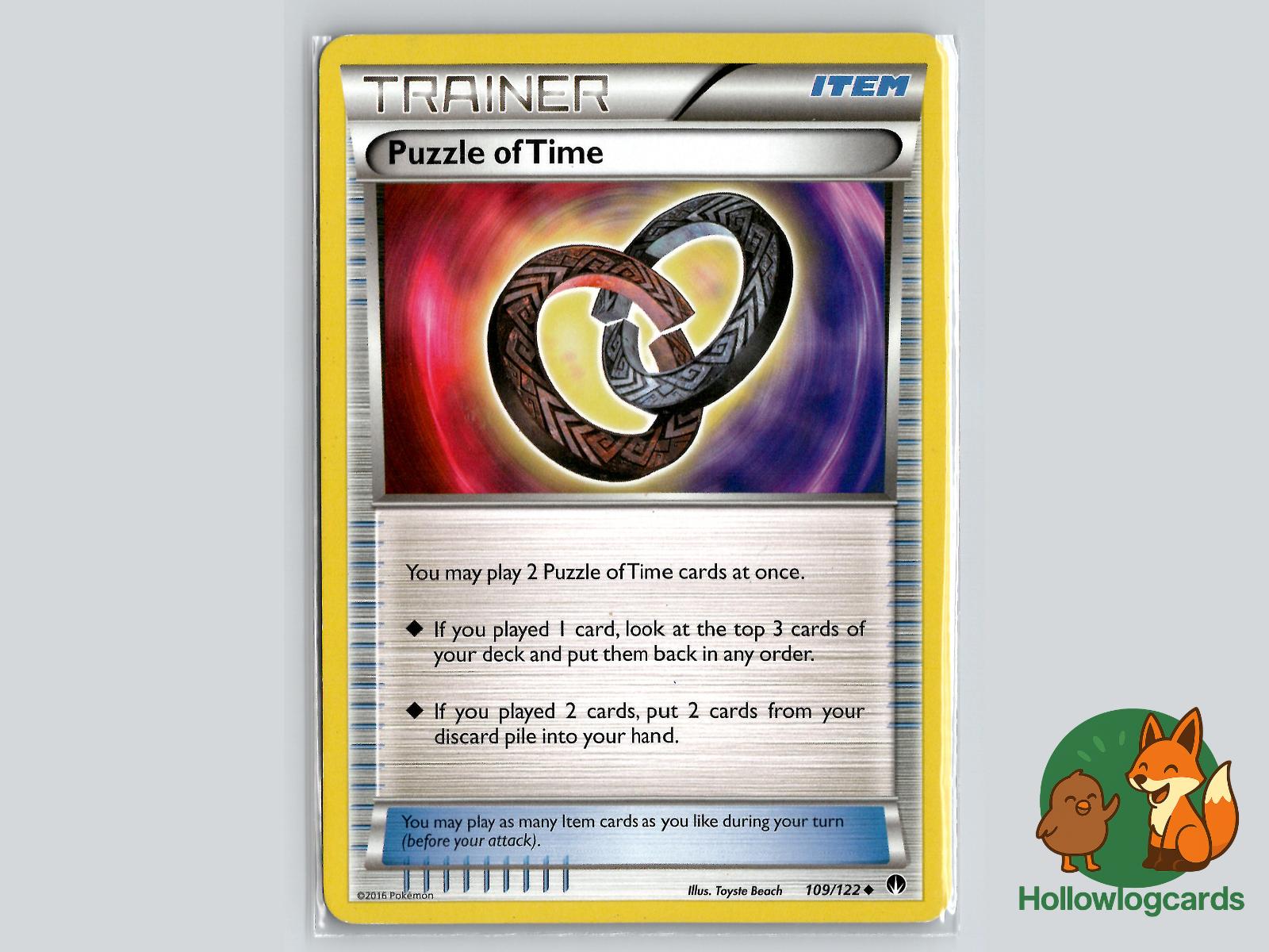 Puzzle of Time (109/122) - BREAKpoint Pokémon Card