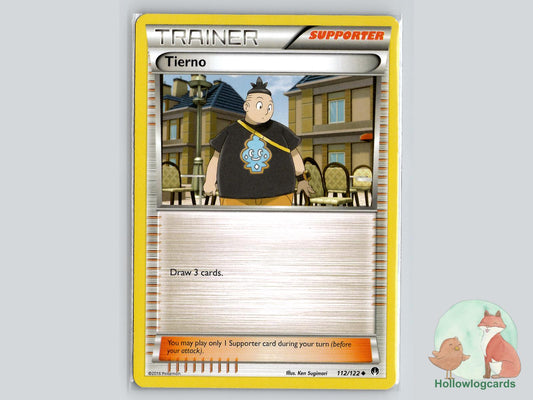 Tierno (112/122) - BREAKpoint Pokémon Card
