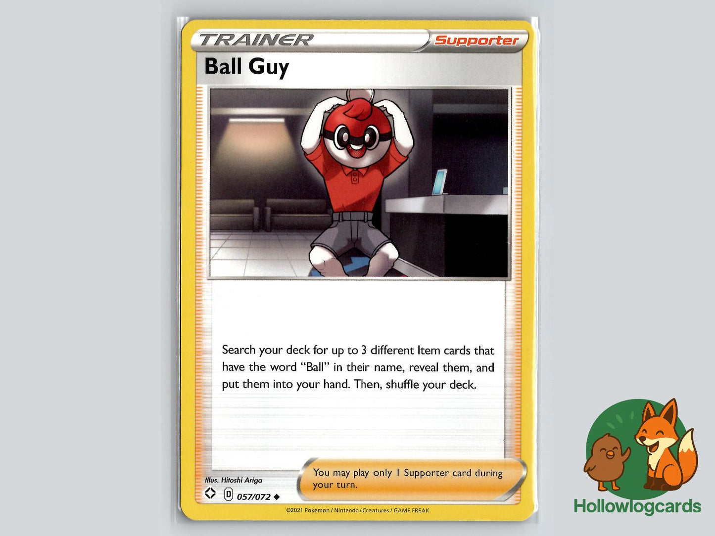 Ball Guy (057/072) - Shining Fates Pokémon Card