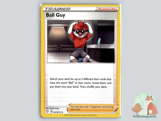 Ball Guy (057/072) - Shining Fates Pokémon Card