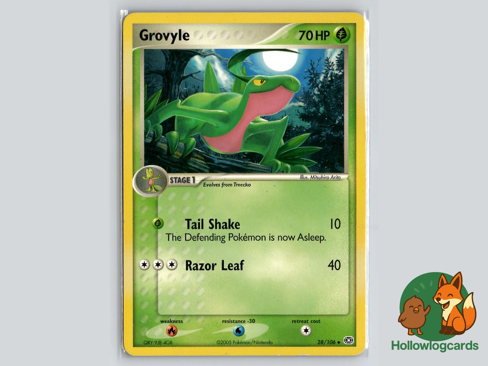 Grovyle (28/106) - Emerald Pokémon Card