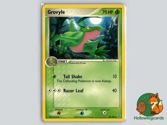 Grovyle (28/106) - Emerald Pokémon Card