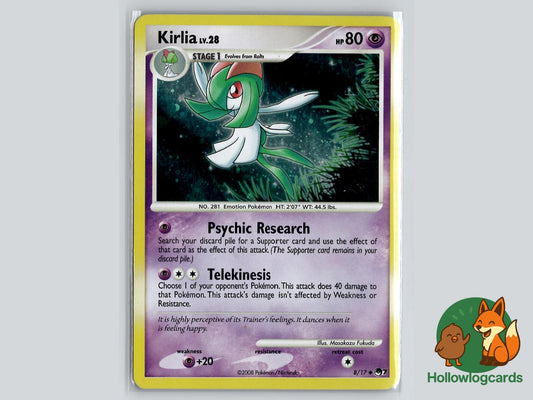 Kirlia (8/17) - POP Series 7 Pokémon Card