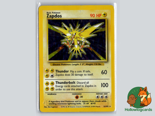Image of Zapdos Base Set (BS) #16