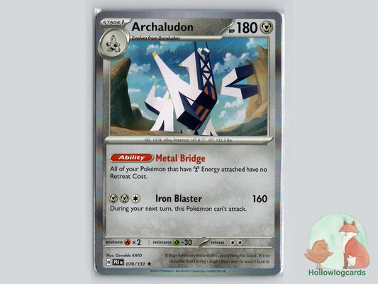 Archaludon (070/131) - Prismatic Evolutions Pokémon Card