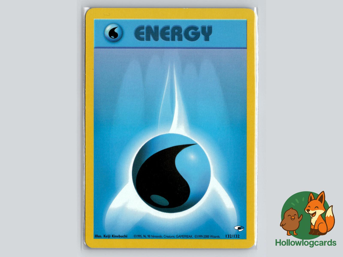 Water Energy (132/132) - Gym Heroes Pokémon Card