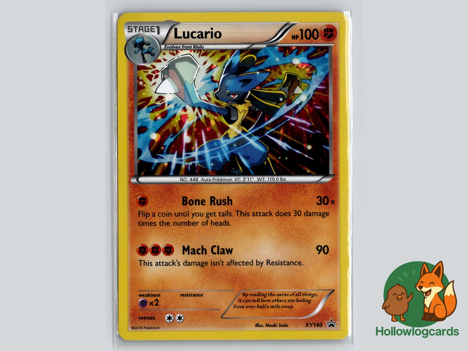 Lucario (XY140) - XY Pokémon Card